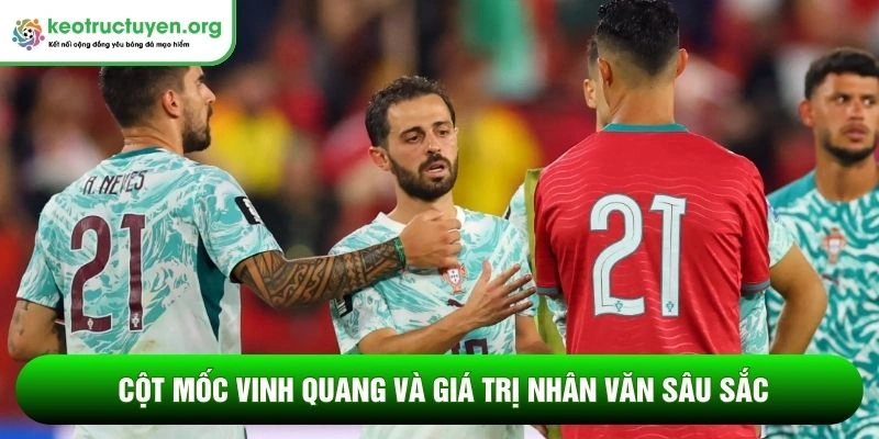 Ronaldo được vinh danh sau đại chiến Bồ Đào Nha với Croatia Cột mốc vinh quang và giá trị nhân văn sâu sắc