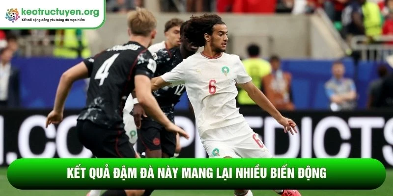 Tỷ lệ kèo trận Canada vs Maroc 05/07 - Đội chủ nhà thất thủ Kết quả đậm đà này mang lại nhiều biến động